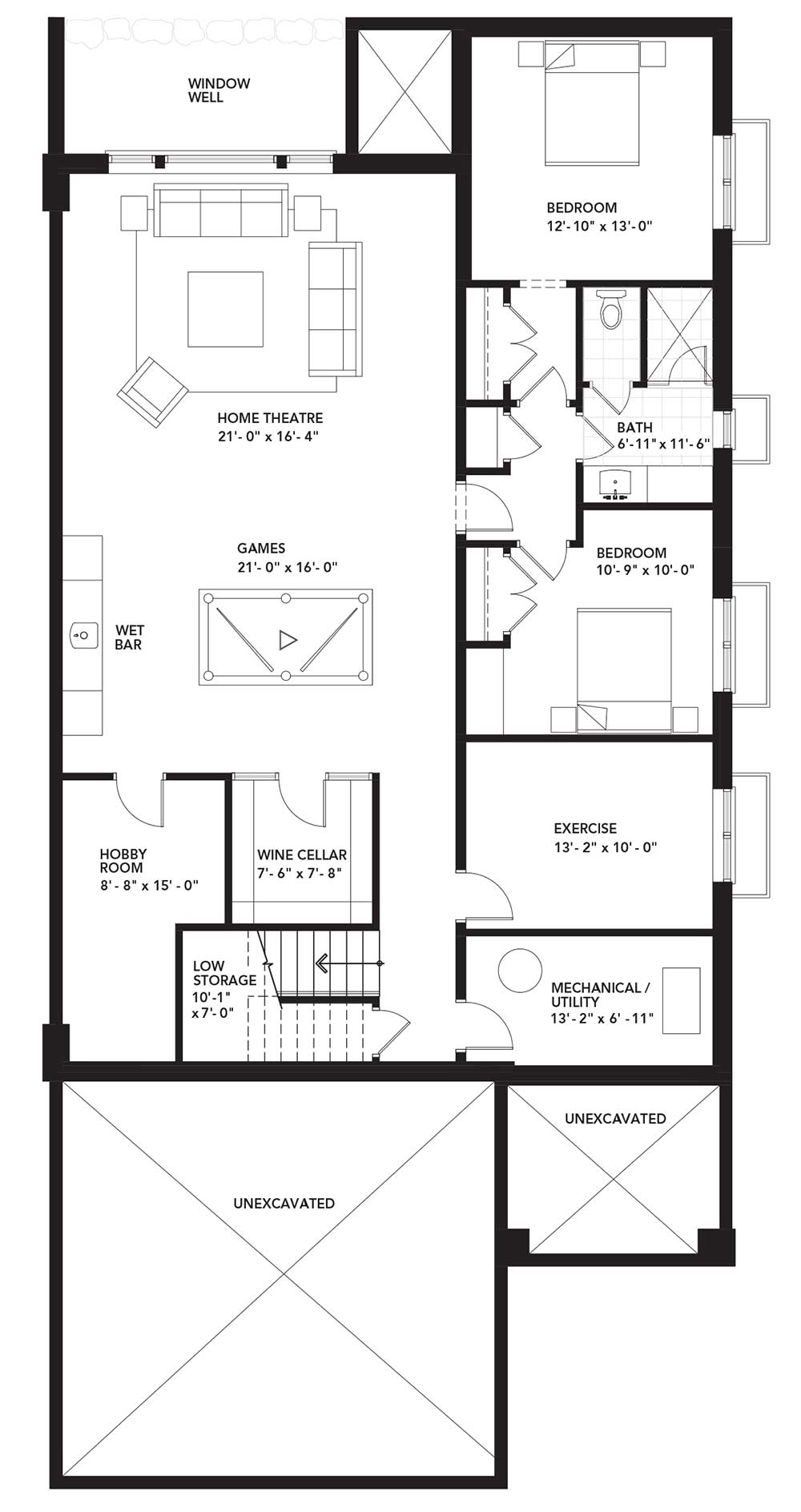 Basement - Right Unit