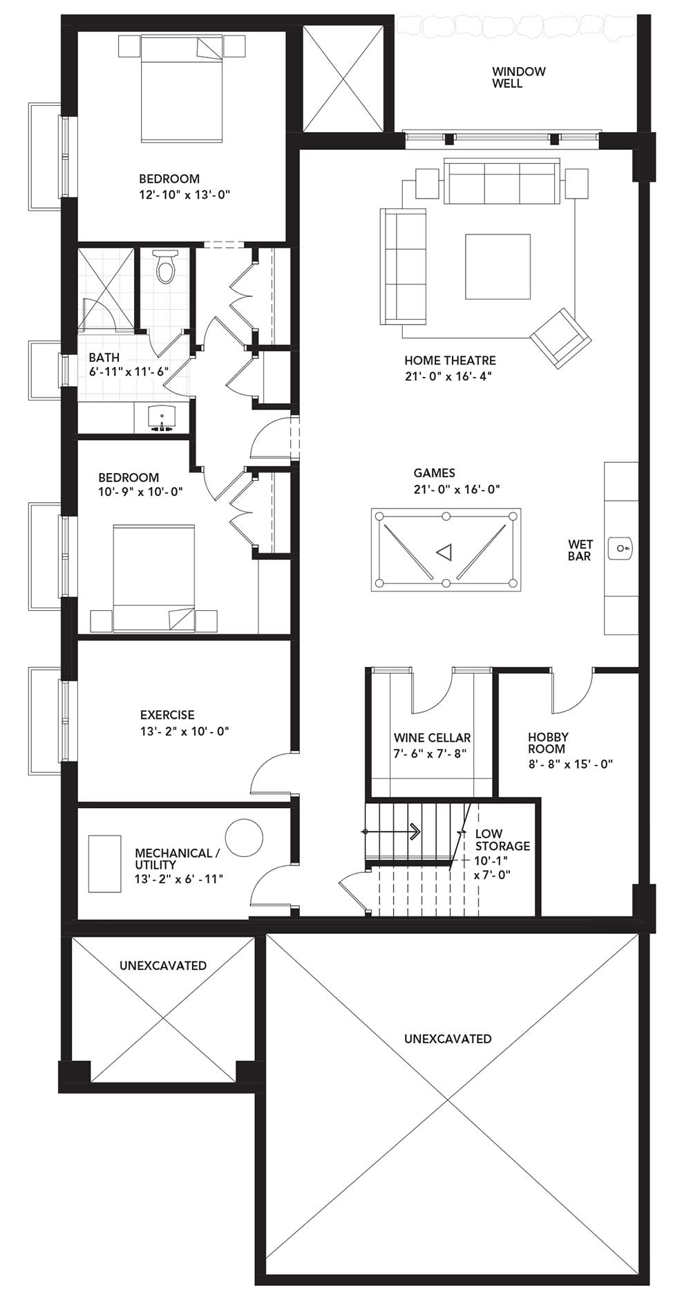 Basement - Left Unit