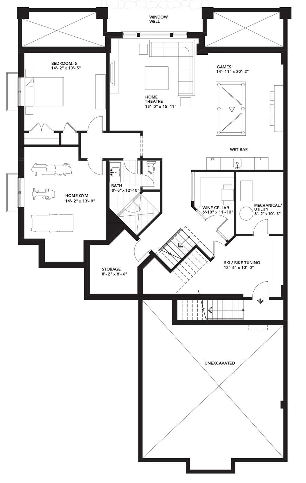 Basement - Left Unit