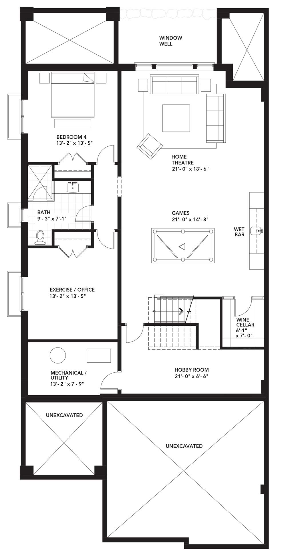 Basement - Left Unit